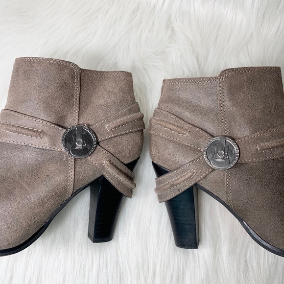 SOLD-Miranda Lambert Guitar Leather Heeled Boots - Picture 5 of 12